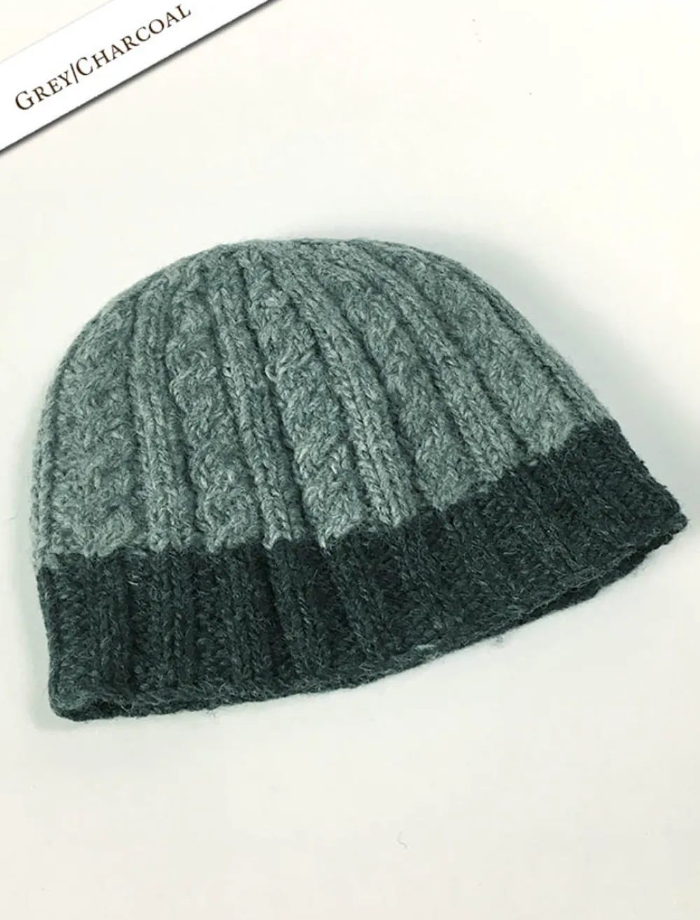 Flash Sale Aran Fleece Lined Beanie Irish Wool Hats