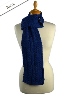 Cheap Aran Loop Scarf Women Knitted Wool Scarves