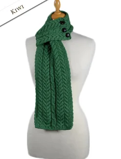 Cheap Aran Loop Scarf Women Knitted Wool Scarves