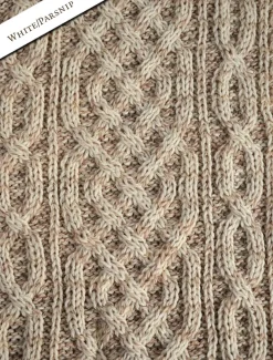 Flash Sale Aran Plated Scarf Women Knitted Wool Scarves