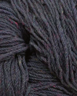 Best Aran Wool Knitting Hanks - Purple Fleck Aran Wool
