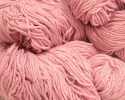 Flash Sale Aran Wool Knitting Hanks - Dusty Pink Aran Wool