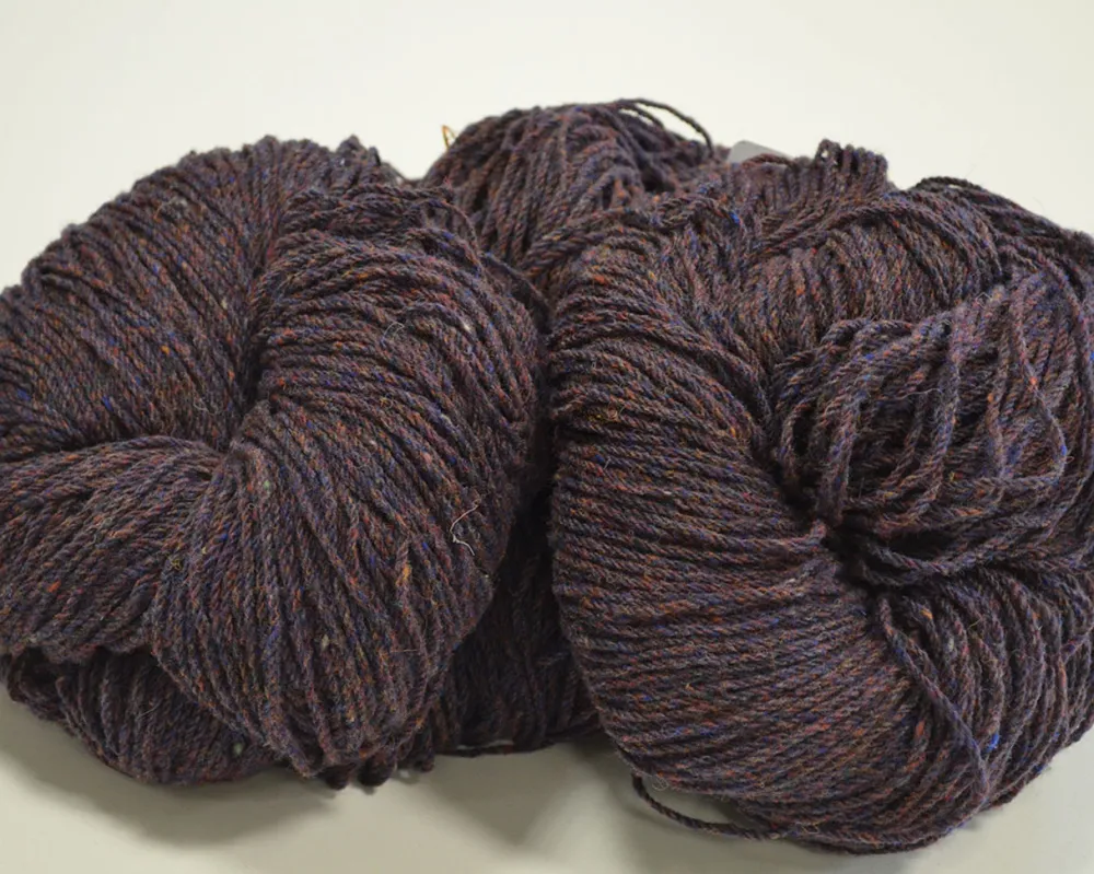 New Aran Wool Knitting Hanks - Copper Fleck Aran Wool