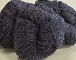 Online Aran Wool Knitting Hanks - Denim Mix Aran Wool