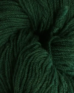 New Aran Wool Knitting Hanks - Bottle Green Aran Wool