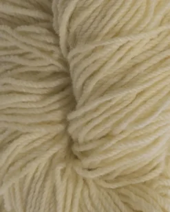 Hot Aran Wool Knitting Hanks - Organic White Aran Wool