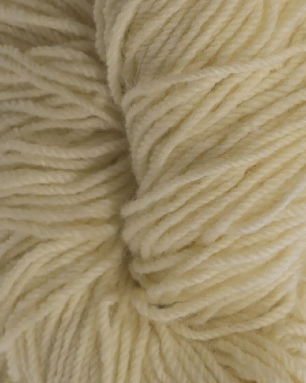 Hot Aran Wool Knitting Hanks - Organic White Aran Wool