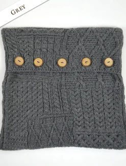 Store Aran-Knit Cushion Cover Aran Design Homeware