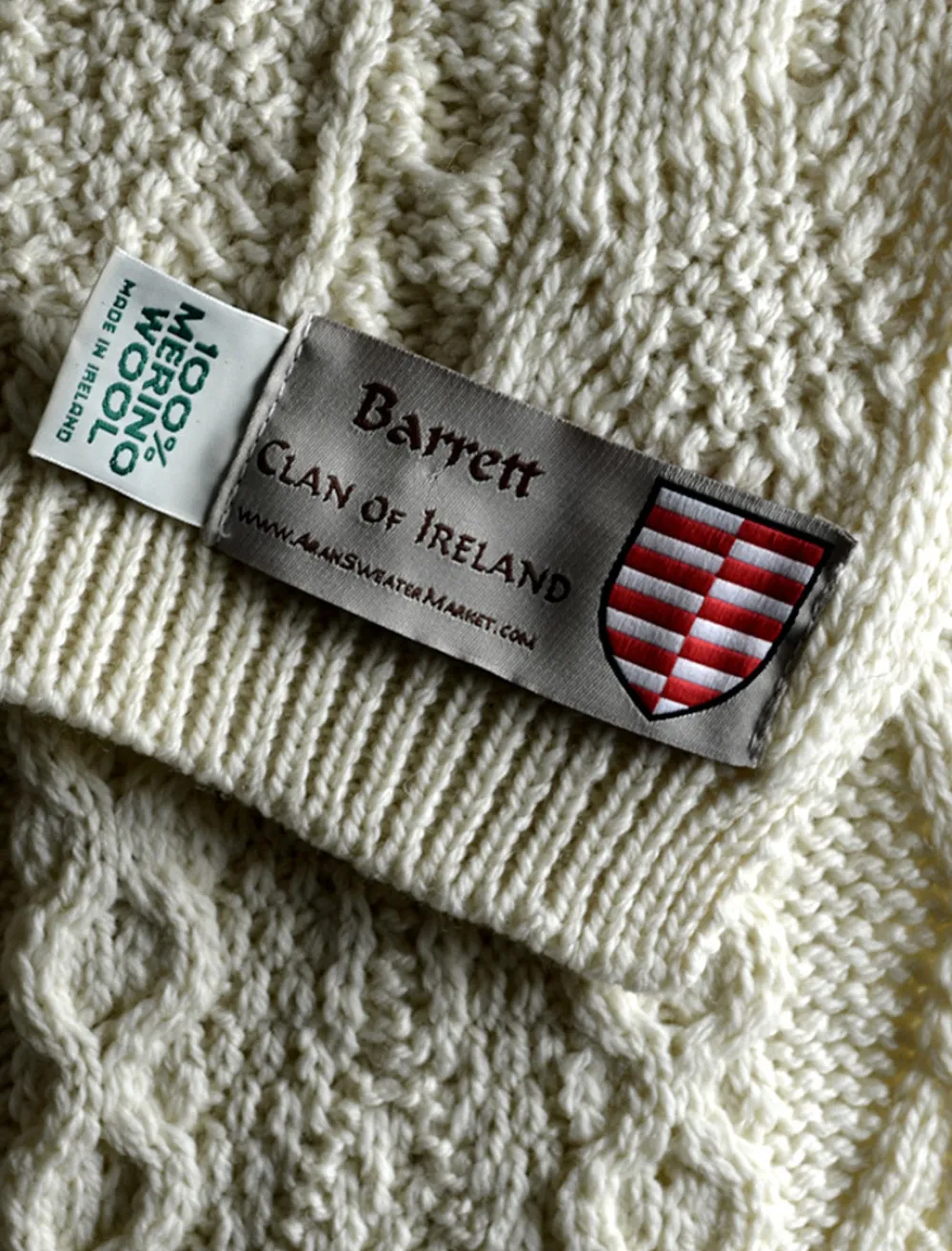 Discount Barrett Clan Aran Throw Clan Throws
