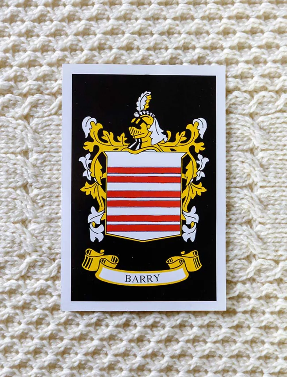 Best Sale Barry Clan Aran Throw Clan Throws