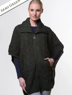 Flash Sale Batwing Jacket with Celtic Knot Zipper Pull Women Cardigans, Jackets & Coatigans