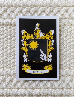 Cheap Brady Clan Aran Throw Clan Throws