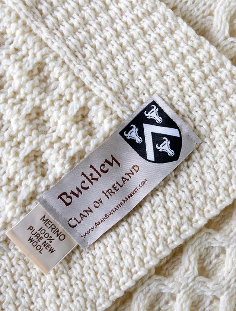 Best Sale Buckley Clan Aran Throw Clan Throws