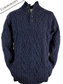 Hot Buttoned Merino Wool Sweater Sweaters