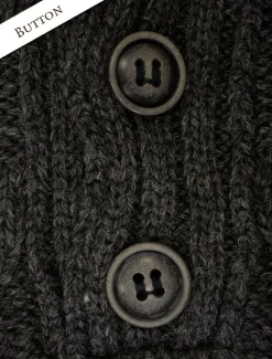 Hot Buttoned Merino Wool Sweater Sweaters