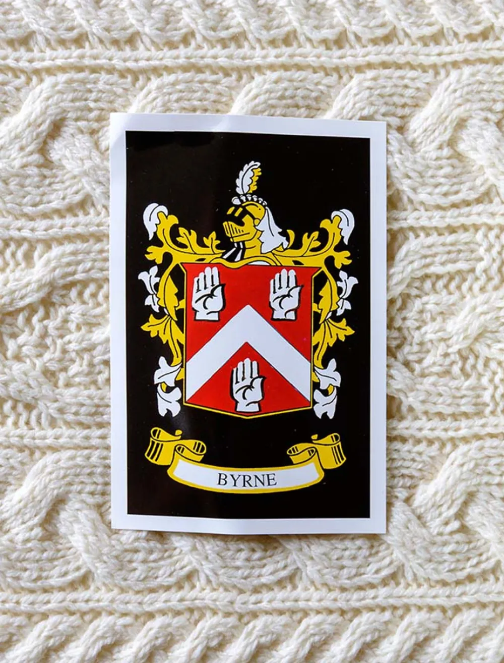Best Byrne Clan Aran Throw Clan Throws