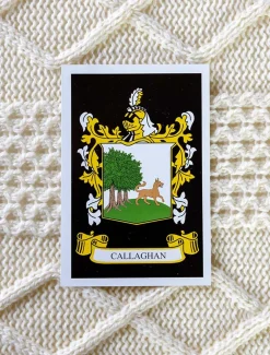 Outlet Callaghan Clan Aran Throw Clan Throws