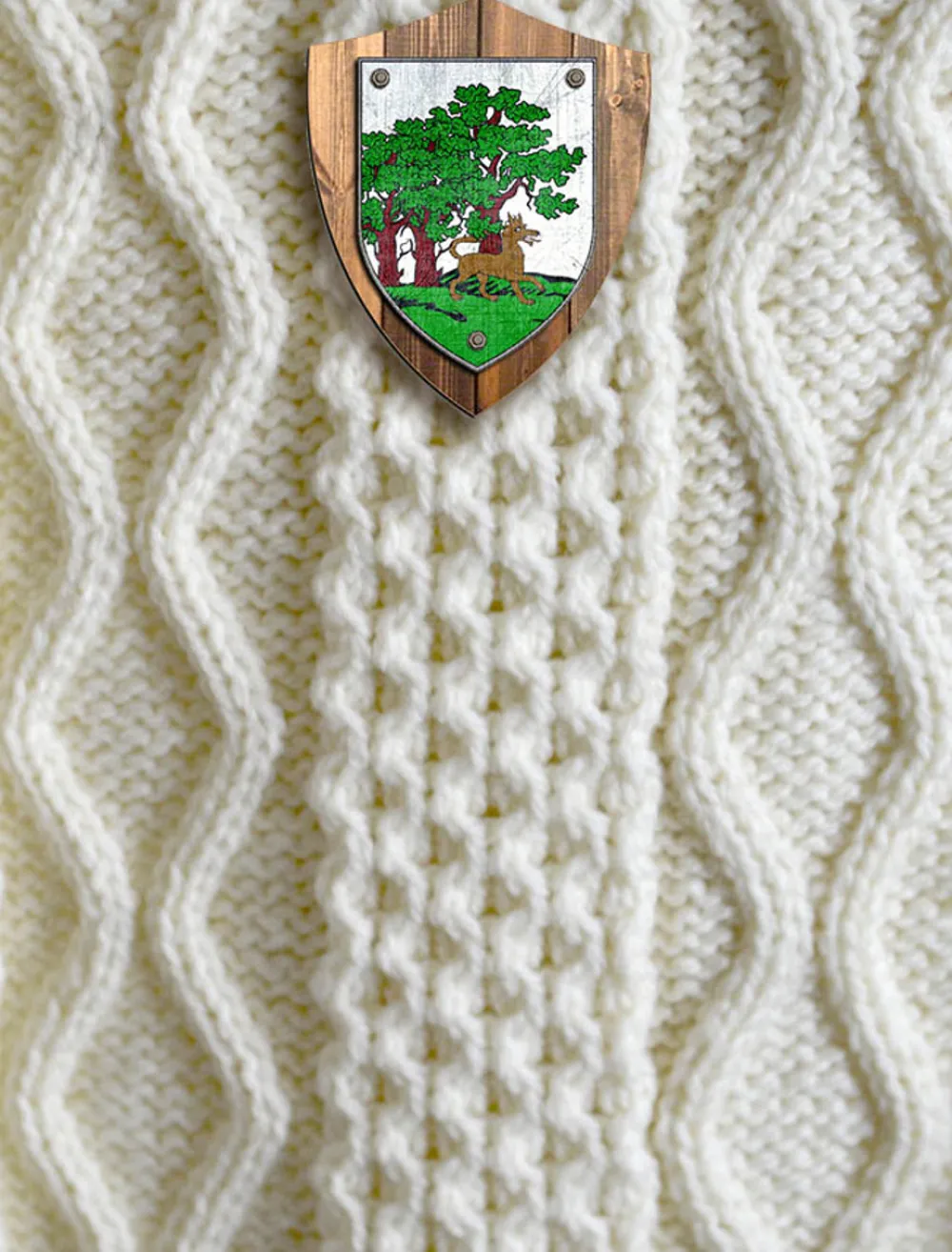 Outlet Callaghan Clan Aran Throw Clan Throws