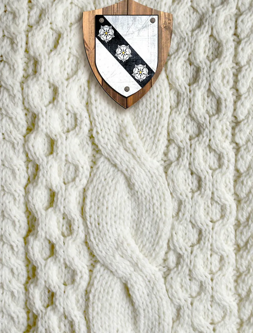 New Carey Clan Aran Throw Clan Throws