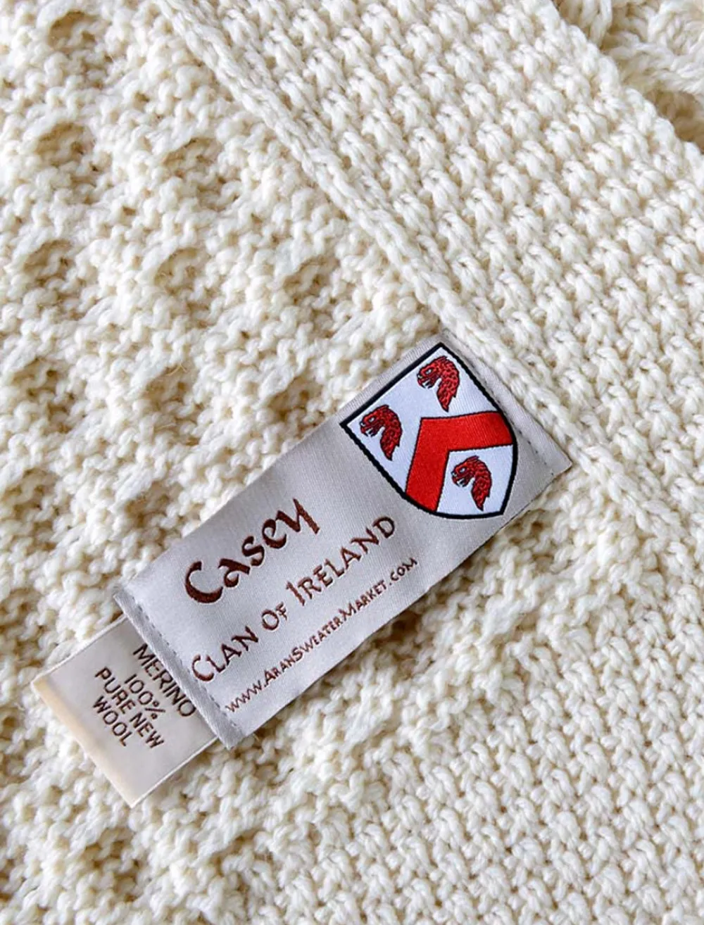Outlet Casey Clan Aran Throw Clan Throws