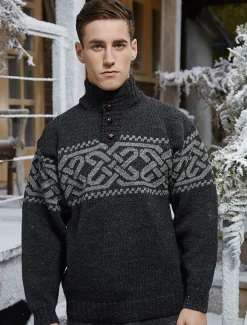 Clearance Celtic Troyer Sweater Sweaters