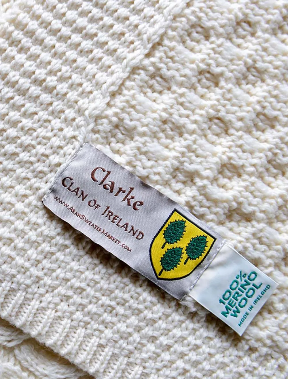 Cheap Clarke Clan Aran Throw Clan Throws