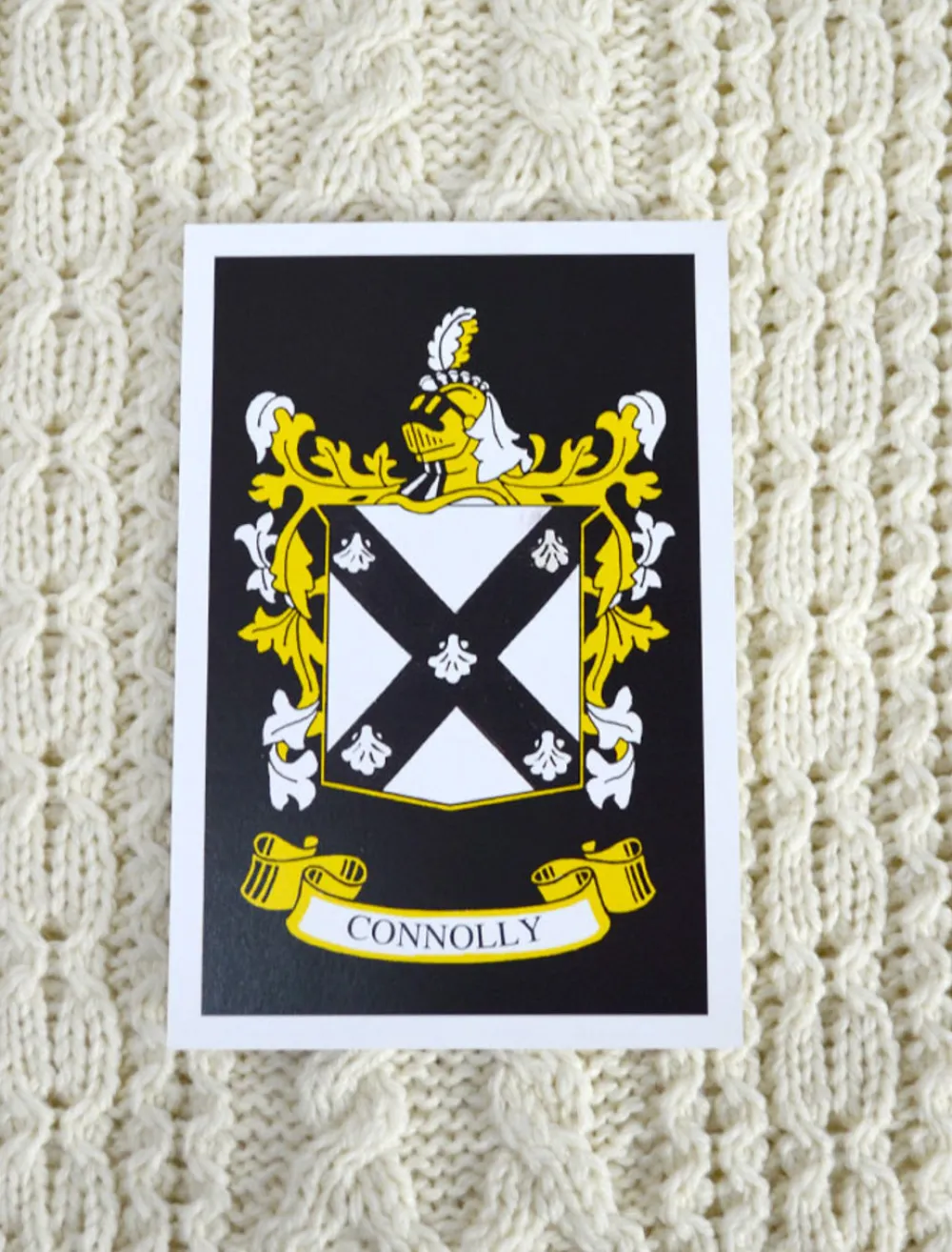 Best Sale Connolly Clan Aran Throw Clan Throws