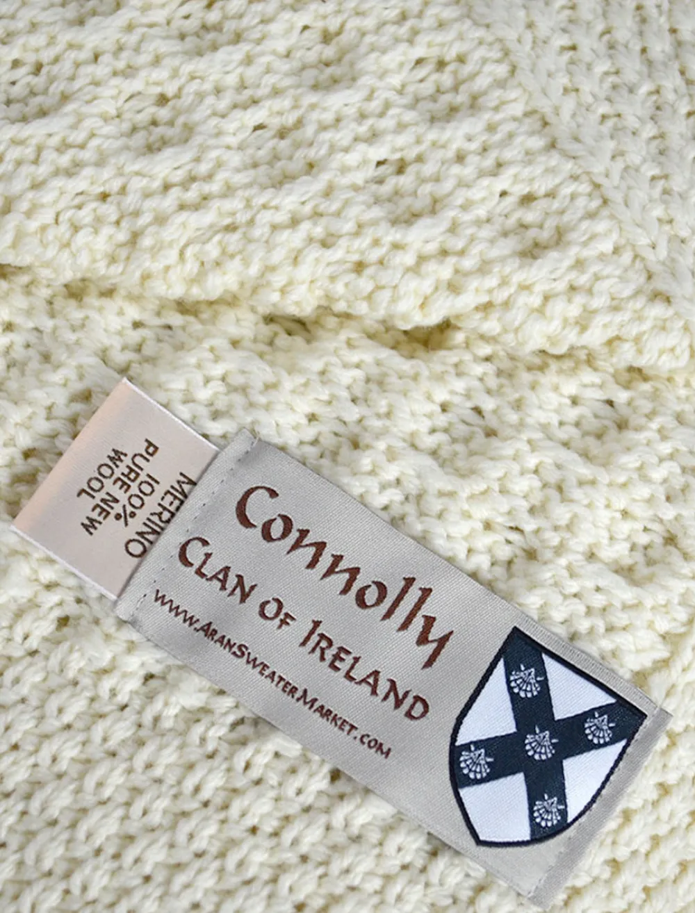 Best Sale Connolly Clan Aran Throw Clan Throws