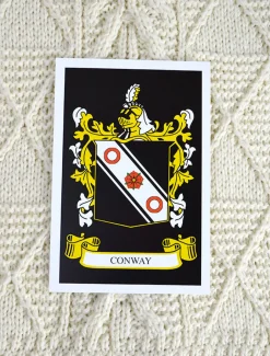 Hot Conway Clan Aran Throw Clan Throws