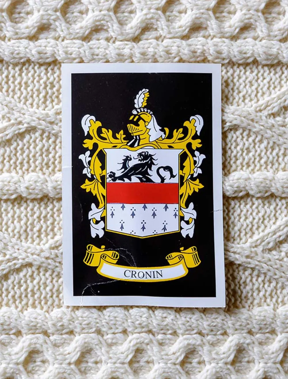 Shop Cronin Clan Aran Throw Clan Throws