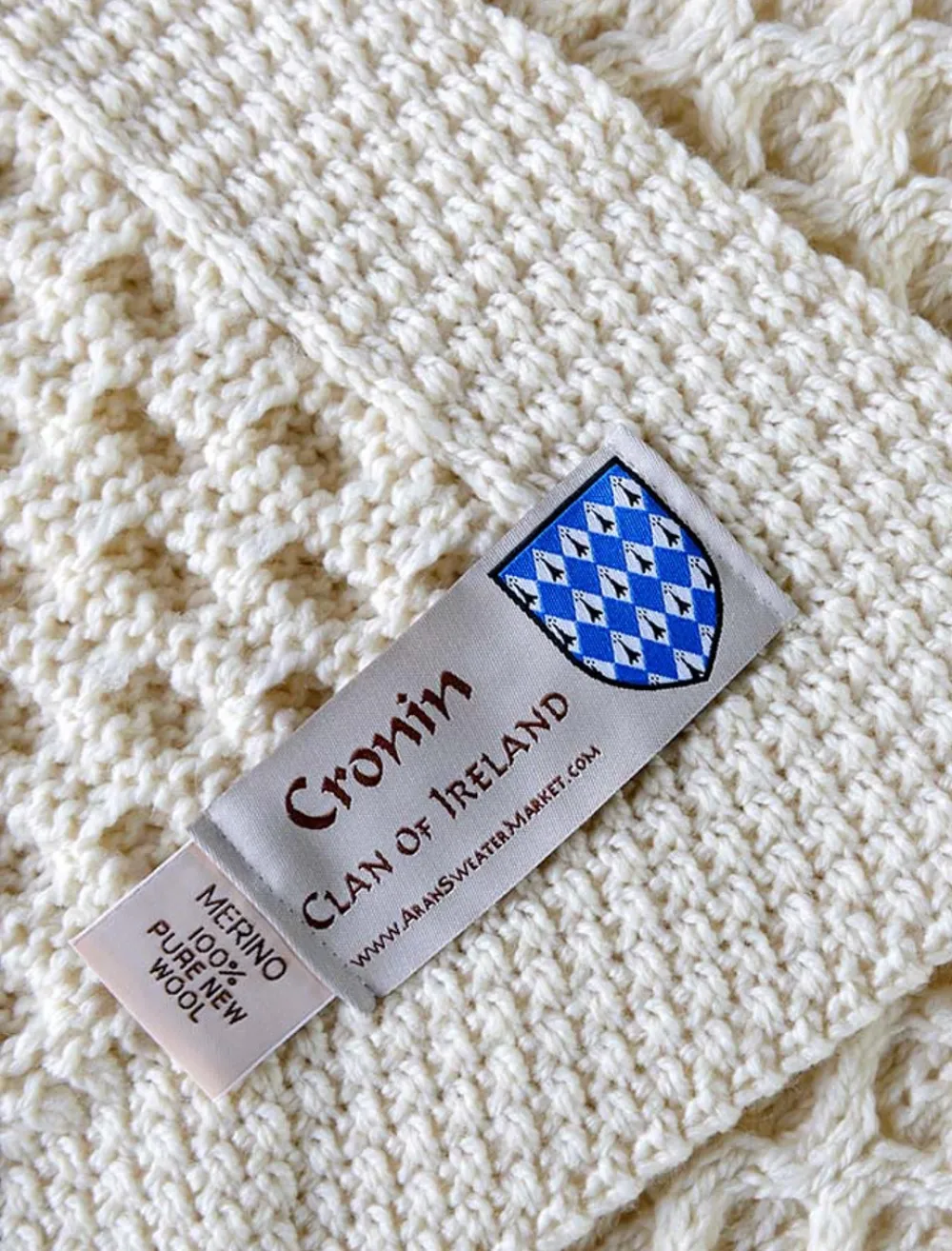 Shop Cronin Clan Aran Throw Clan Throws
