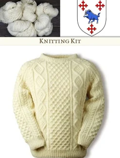 Clearance Crowley Knitting Kit Clan Knitting Patterns And Kits