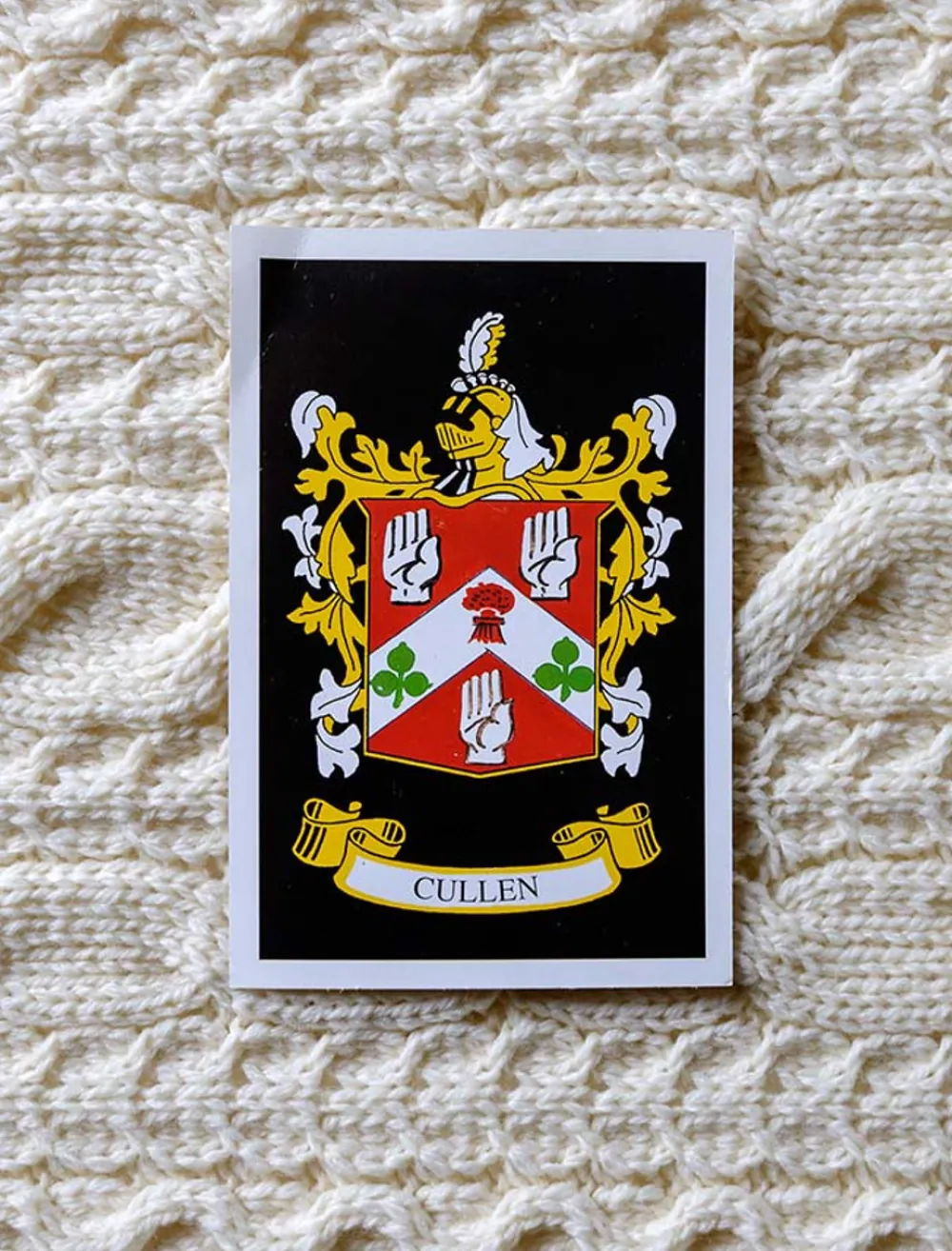Flash Sale Cullen Clan Aran Throw Clan Throws
