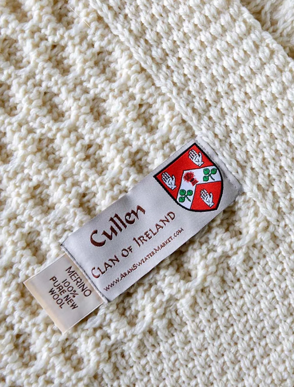 Flash Sale Cullen Clan Aran Throw Clan Throws