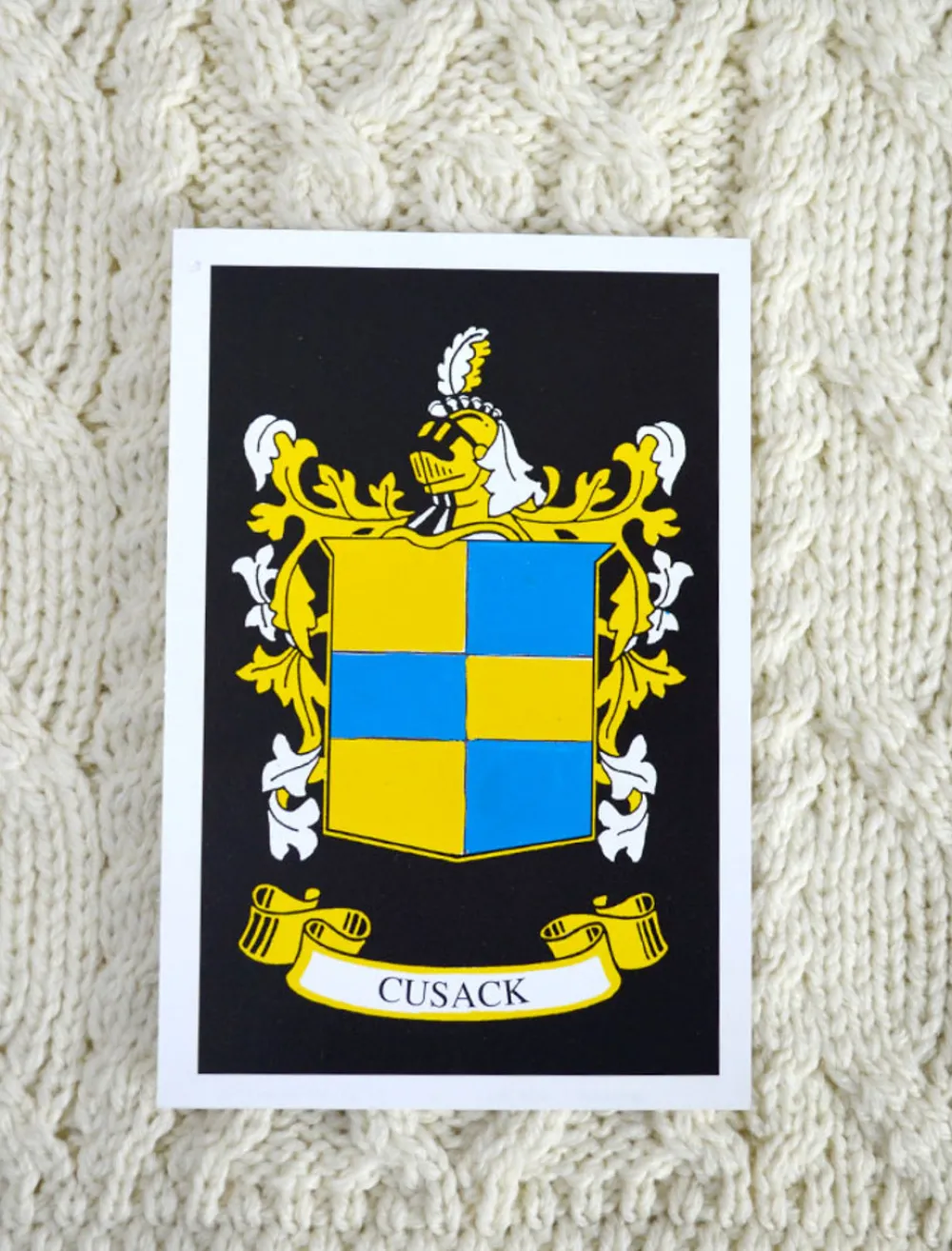 Online Cusack Clan Aran Throw Clan Throws