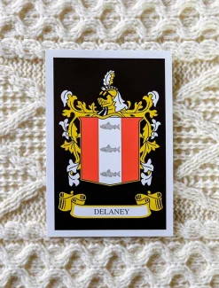 New Delaney Clan Aran Throw Clan Throws