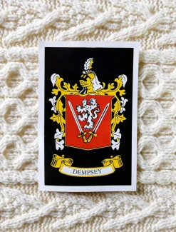 Cheap Dempsey Clan Aran Throw Clan Throws