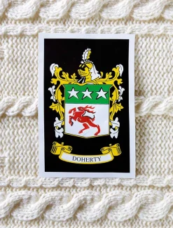 Best Doherty Clan Aran Throw Clan Throws