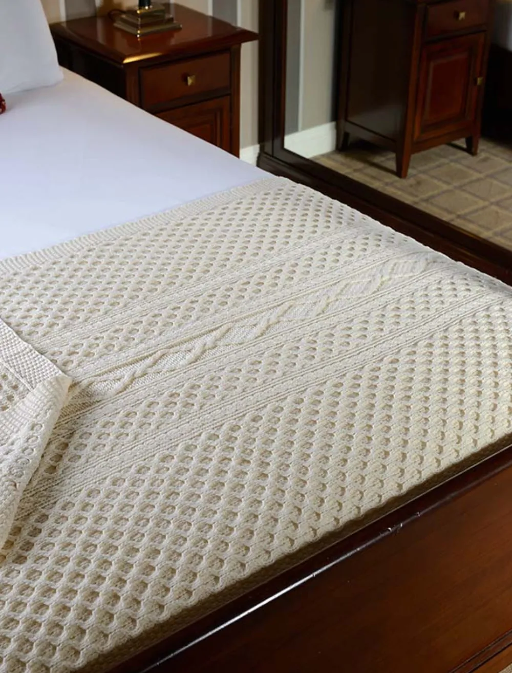 New Dolan Clan Aran Throw Clan Throws