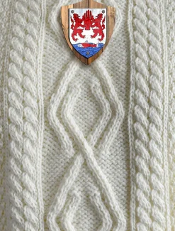 Clearance Donnelly Clan Aran Throw Clan Throws