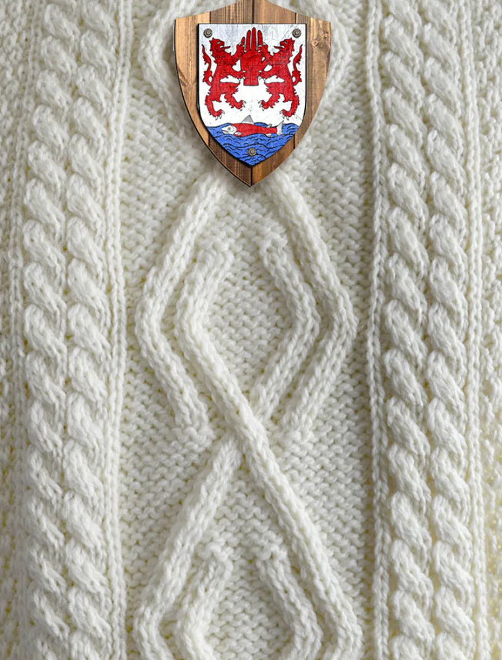 Clearance Donnelly Clan Aran Throw Clan Throws