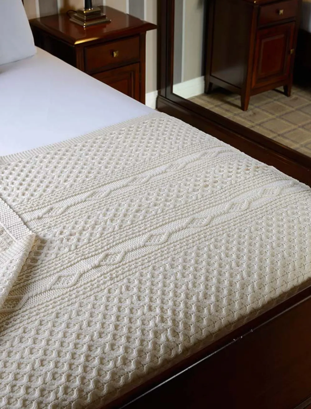 Cheap Duffy Clan Aran Throw Clan Throws