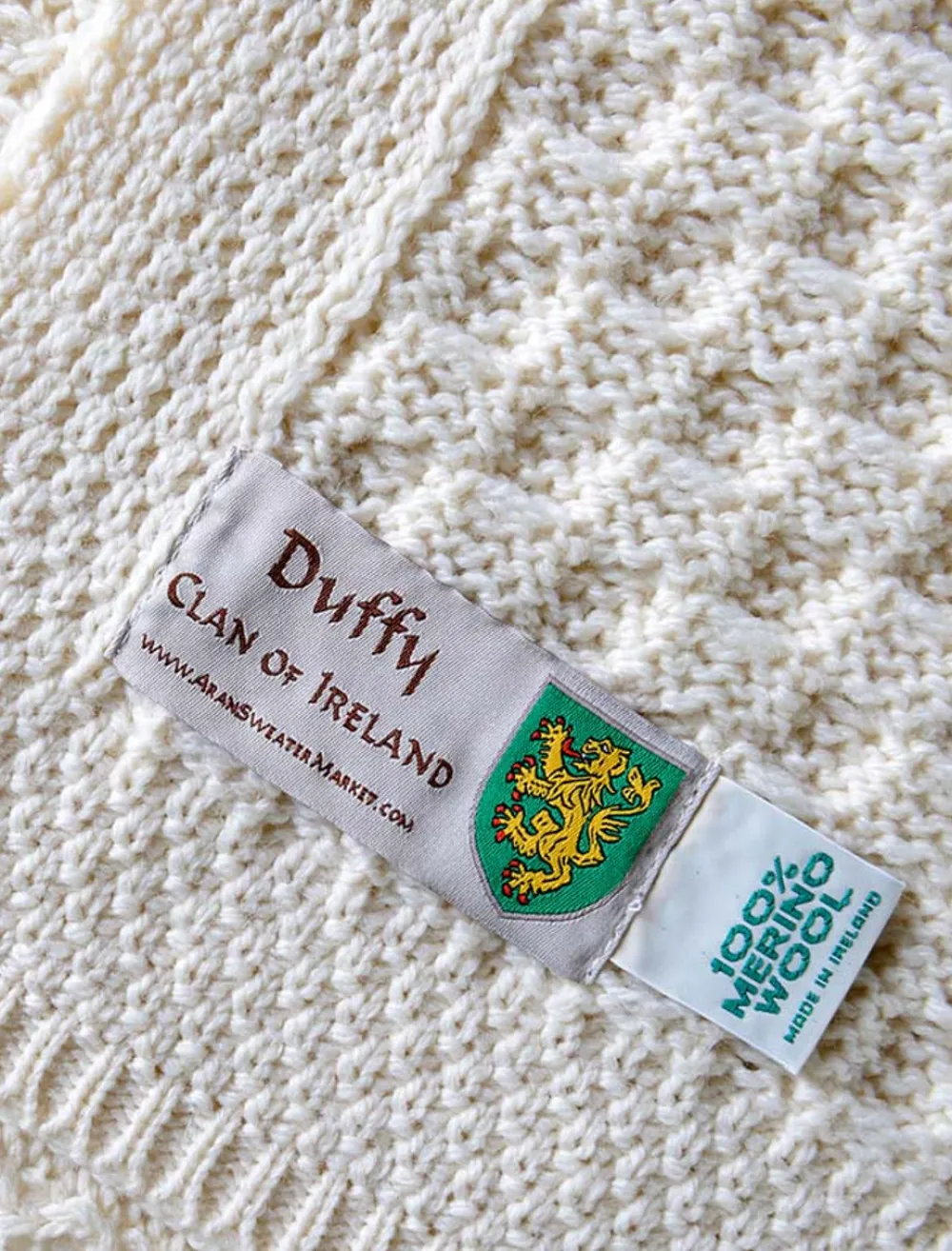Cheap Duffy Clan Aran Throw Clan Throws