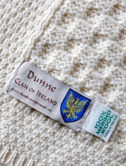 Fashion Dunne Clan Aran Throw Clan Throws
