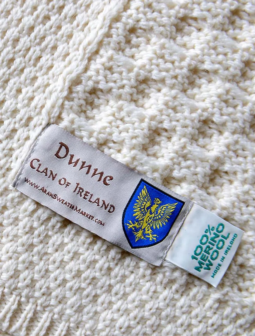 Fashion Dunne Clan Aran Throw Clan Throws