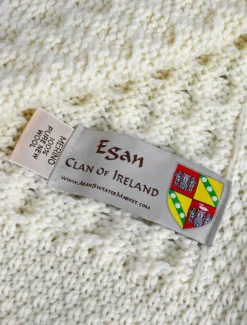 New Egan Clan Aran Throw Clan Throws