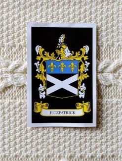 Hot Fitzpatrick Clan Aran Throw Clan Throws