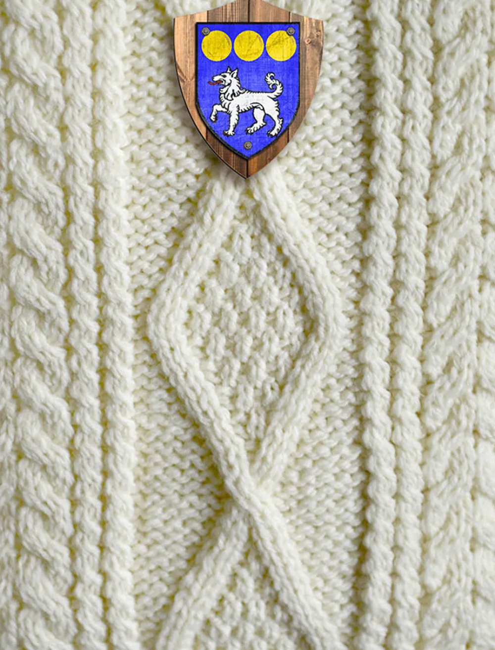 Clearance Flynn Clan Aran Throw Clan Throws