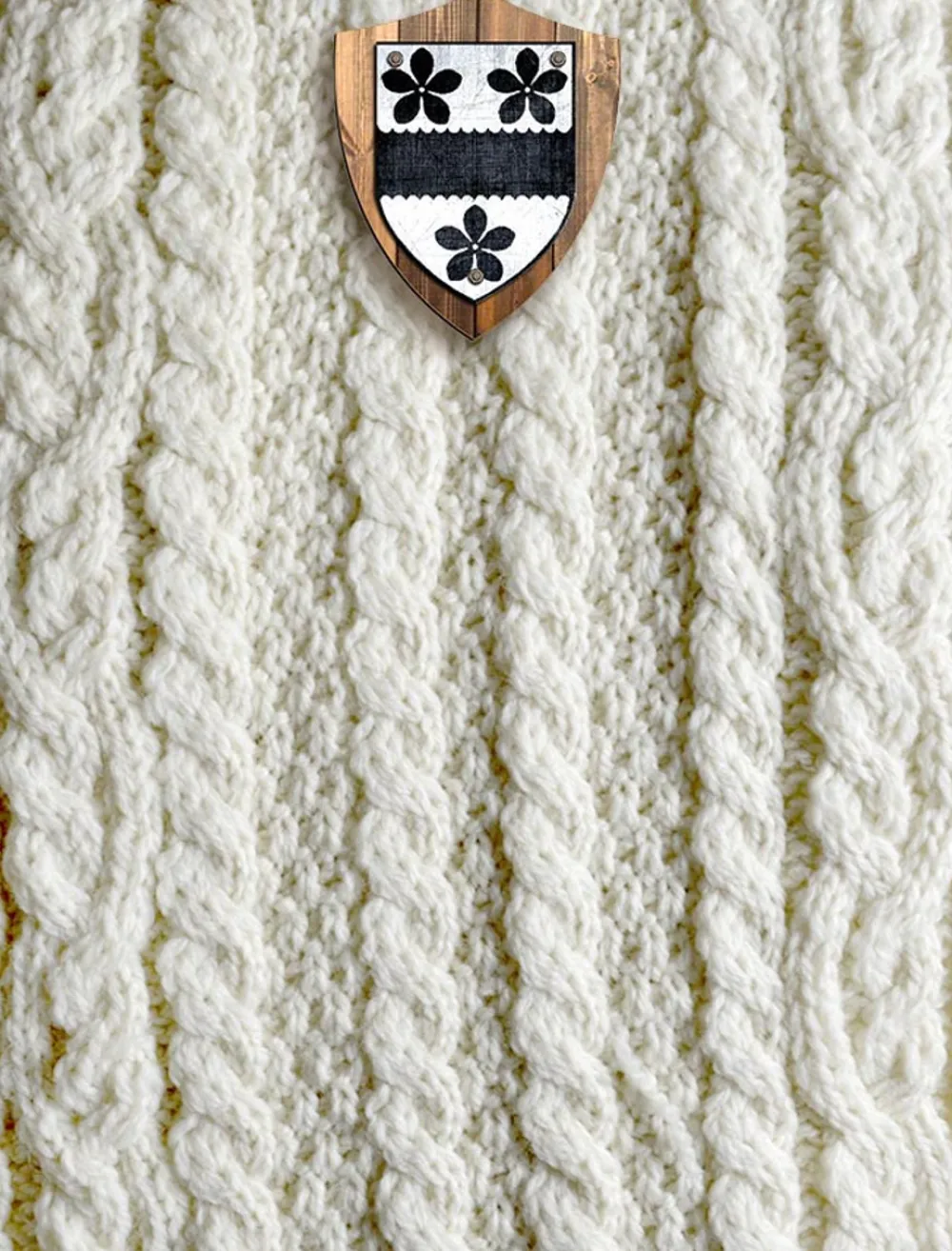 New Foley Clan Aran Throw Clan Throws