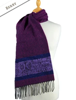 Flash Sale Celtic Birds Pattern Scarf Women Celtic Design Scarves